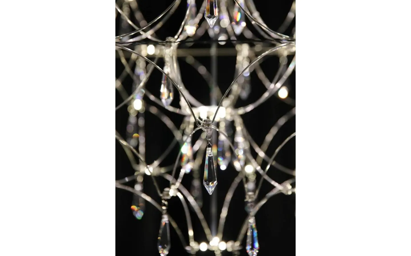 Markslojd Efesos Kristallkrona 80cm Stål/Klar* Kristallkronor