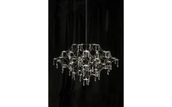 Markslojd Efesos Kristallkrona 80cm Stål/Klar* Kristallkronor