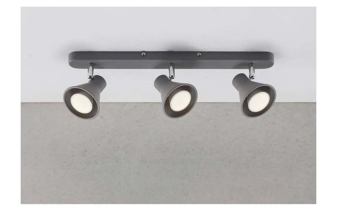 Eik Takspotlight 3L Grå