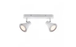 Avlånga Takspotlights|Takspot Med 2 Lampor<Nordlux Eik Takspotlight 2L Vit
