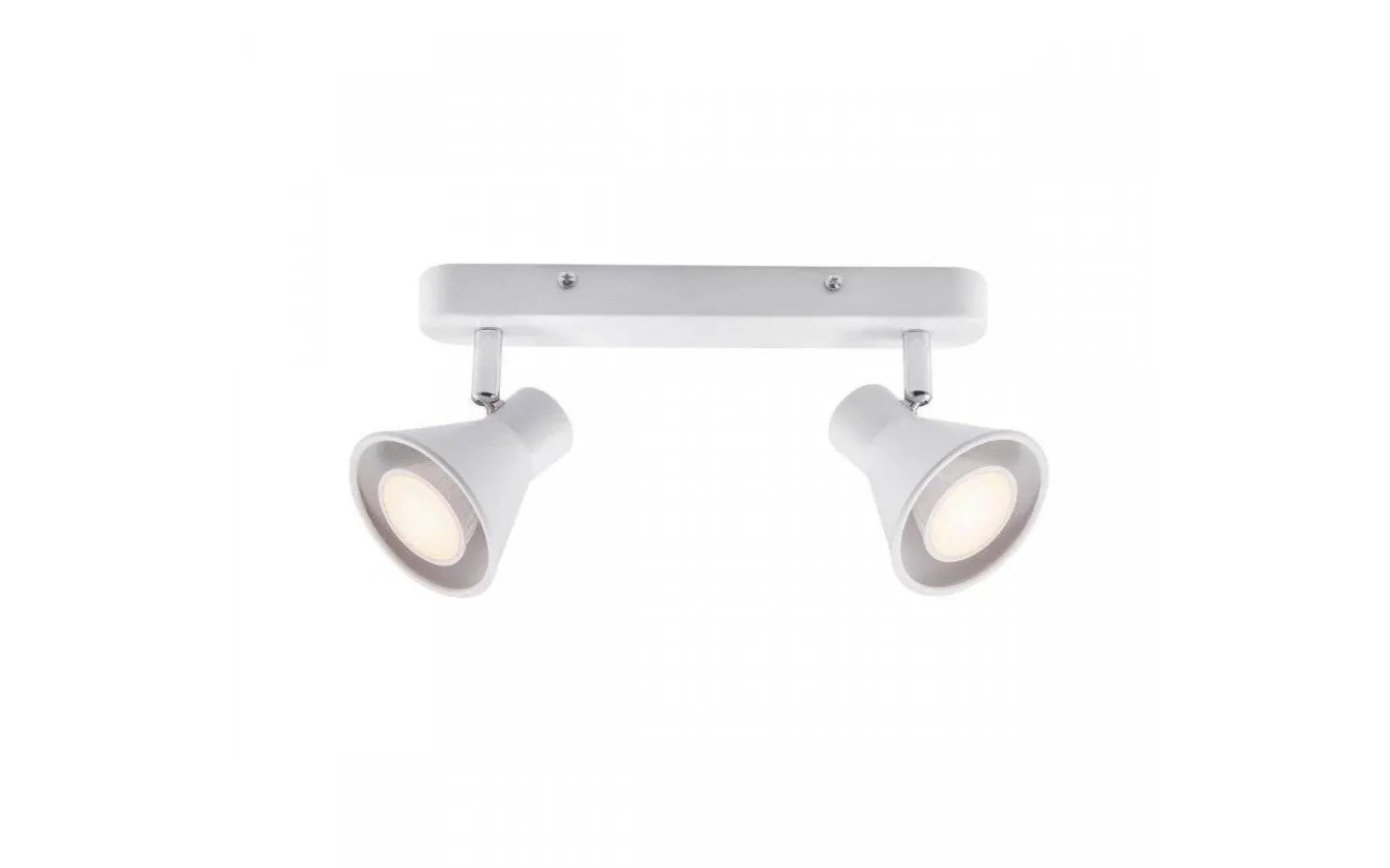 Avlånga Takspotlights|Takspot Med 2 Lampor<Nordlux Eik Takspotlight 2L Vit