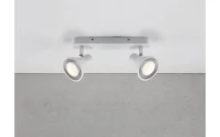 Avlånga Takspotlights|Takspot Med 2 Lampor<Nordlux Eik Takspotlight 2L Vit