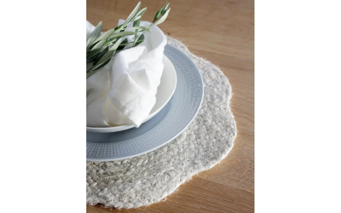 Svanefors Ekdal Tablett Offwhite 38cm* Bordstabletter