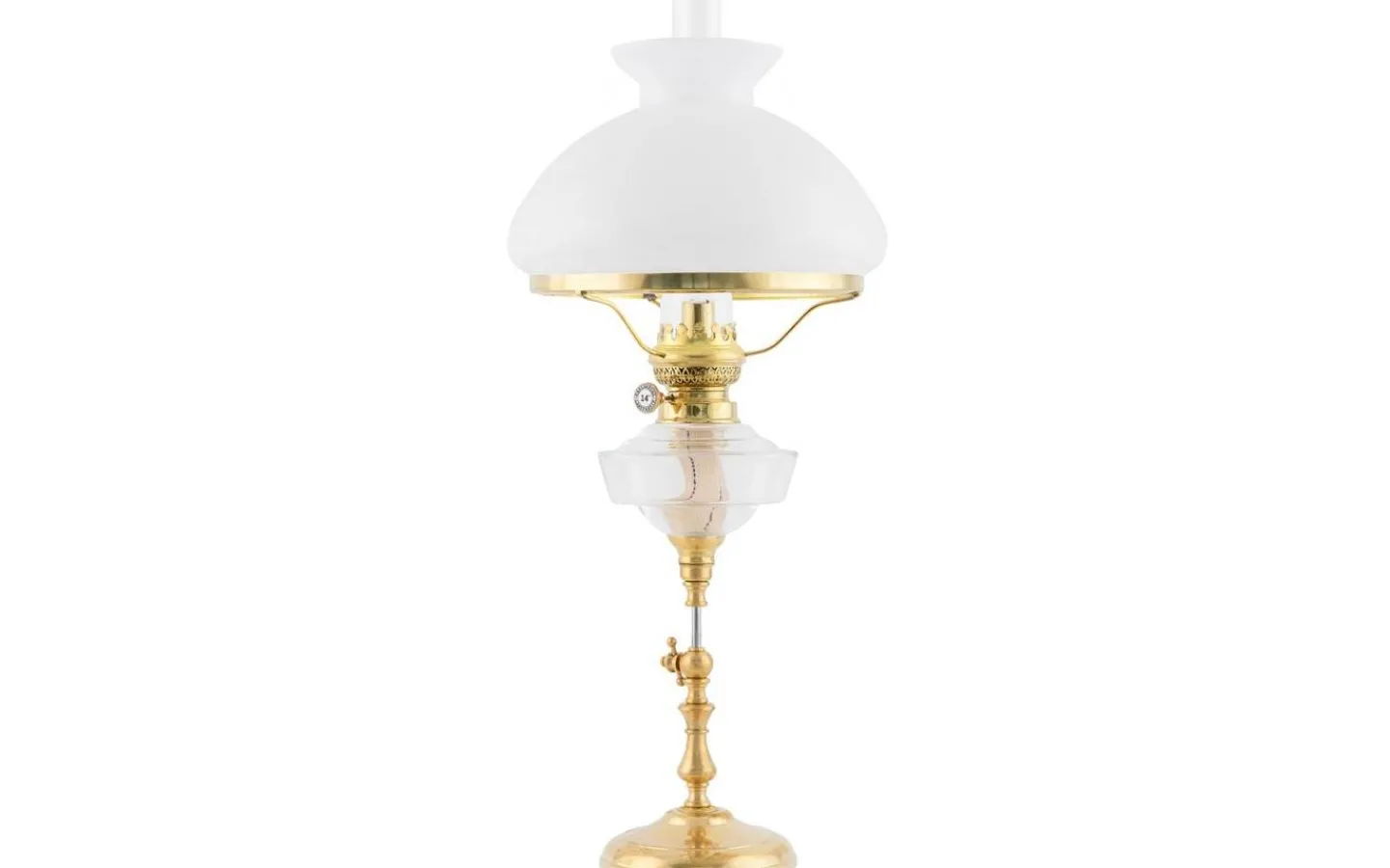 Karlskrona Lampfabrik Ekholmen 235 - Mässing* Fotogenlampor