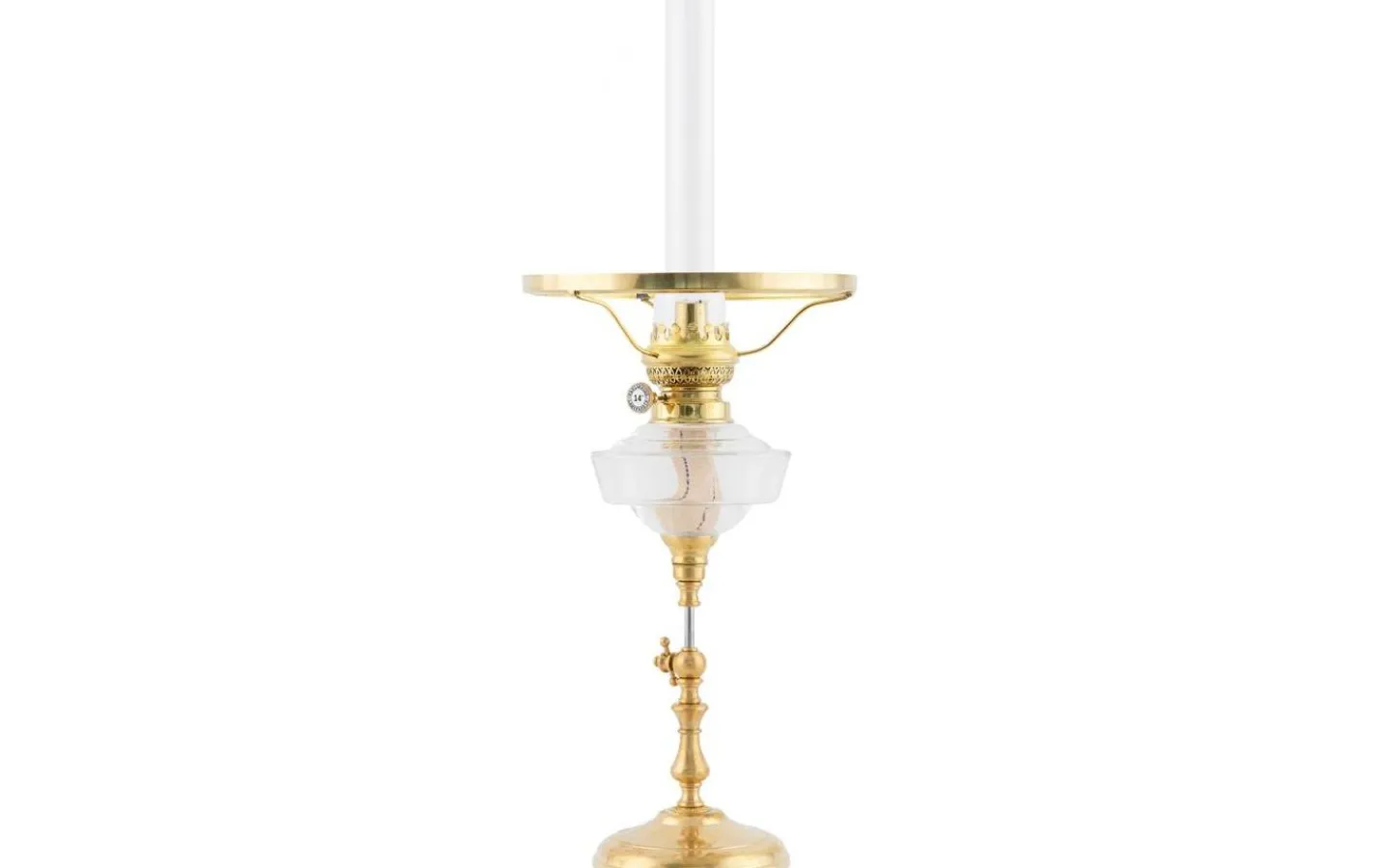 Karlskrona Lampfabrik Ekholmen 235 - Mässing* Fotogenlampor