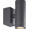 Malmbergs Eklof V Vägglampa Upp/Ned GU10 Antracit IP54* Upp & Nedljus Lampor|Vägglampor Utomhus