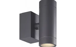 Malmbergs Eklof V Vägglampa Upp/Ned GU10 Antracit IP54* Upp & Nedljus Lampor|Vägglampor Utomhus