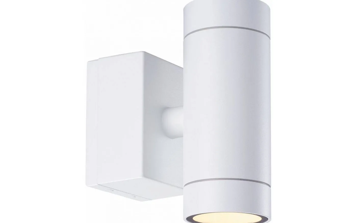 Eklof V Vägglampa Upp/Ned GU10 Vit IP54