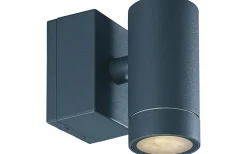 Utomhusarmaturer, Stolpar|Upp Eller Nedljus Lampor<Malmbergs Eklof VI Väggarmatur LED Mörkgrå IP54