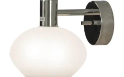 Aneta Elba Vägglampa Krom/Opalvit IP44* Badrumslampor Vägg