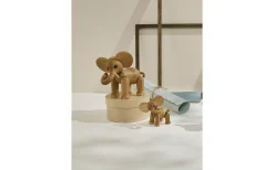 Spring Copenhagen Elefant Ollie Trädekoration 15cm Ek/Lönn* Trädekorationer