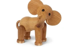 Spring Copenhagen Elefant Ollie Trädekoration 15cm Ek/Lönn* Trädekorationer