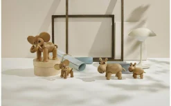 Spring Copenhagen Elefant Ollie Trädekoration 15cm Ek/Lönn* Trädekorationer