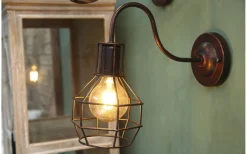 Mauro Ferretti Elegante Vägglampa 30cm Brun* Lampetter