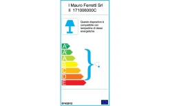 Mauro Ferretti Elegante Vägglampa 30cm Brun* Lampetter