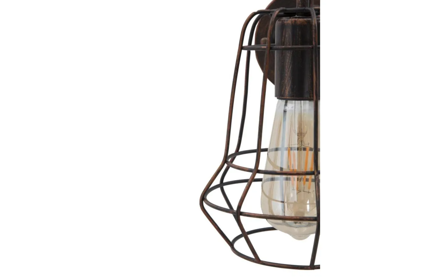 Lampetter<Mauro Ferretti Elegante Vägglampa 27,5cm Brun