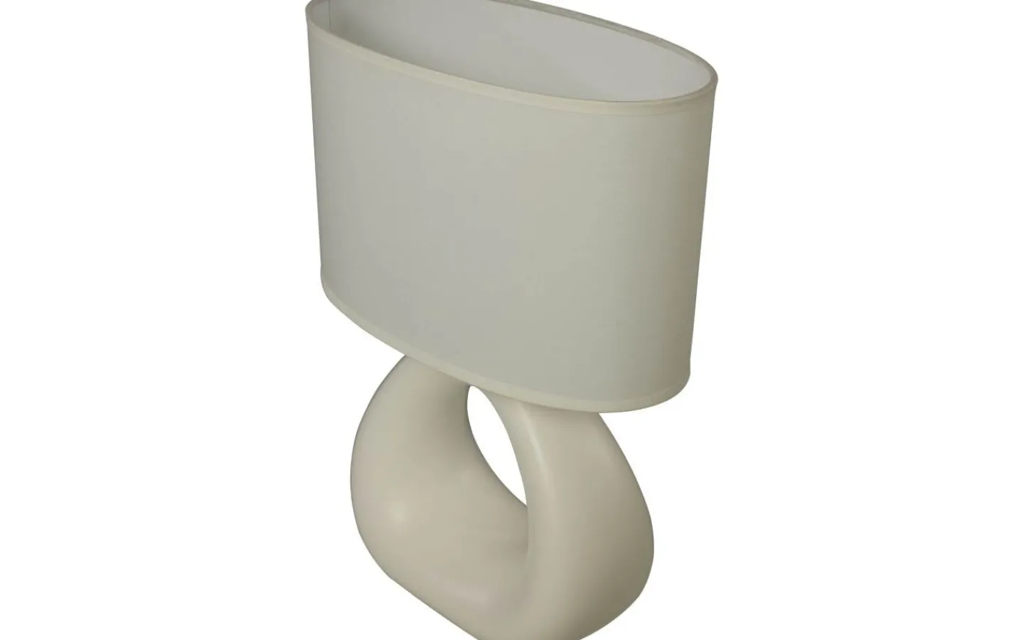 Aneta Eleni Bordslampa 35cm Naturvit* Bordslampor