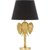 Mauro Ferretti Elephant Bordslampa Elefant 59cm Guld/Svart* Bordslampor