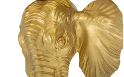 Mauro Ferretti Elephant Bordslampa Elefant 59cm Guld/Svart* Bordslampor