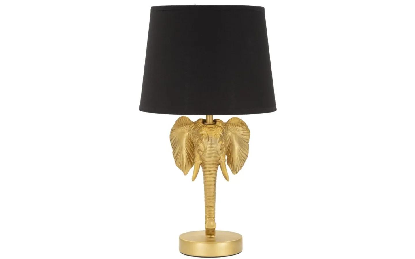 Mauro Ferretti Elephant Bordslampa Elefant 43cm Guld/Svart* Bordslampor