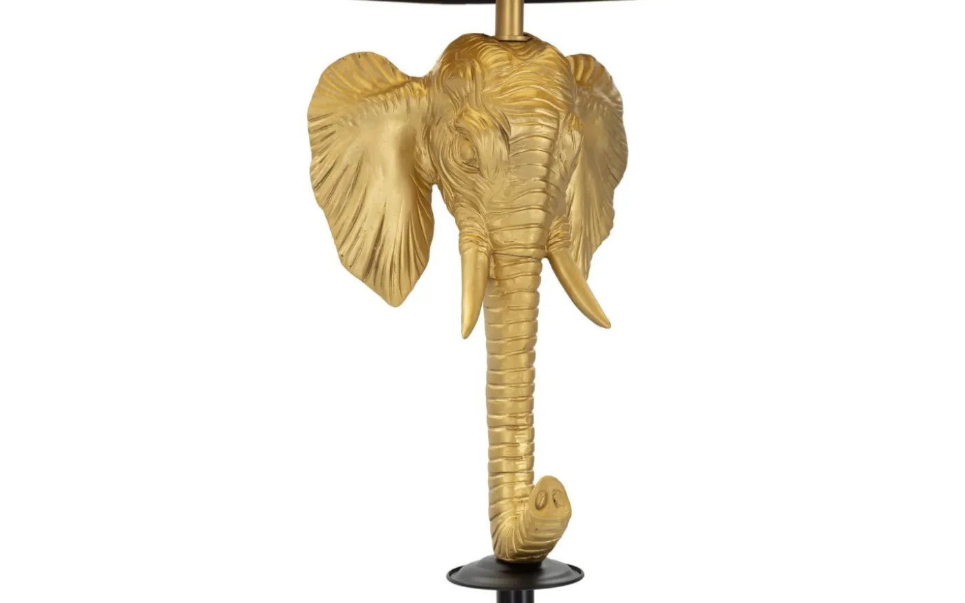 Elephant Golvlampa Elefant 164cm Guld/Svart