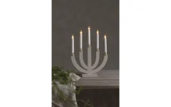 Eli Adventsljusstake Beige 47cm