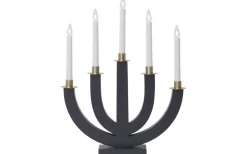 Eli Adventsljusstake Mörkgrå 47cm