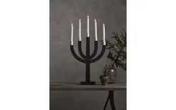 Elias Adventsljusstake Mörkgrå 67cm