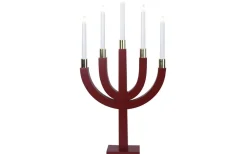 Star Trading Elias Adventsljusstake Röd 67cm* Visa Alla Adventsljusstakar|Adventsljusstakar 61-120 Cm