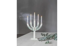 Visa Alla Adventsljusstakar|Adventsljusstakar 61-120 Cm<Star Trading Elias Tradition Ljusstake 67cm Vit