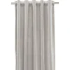 Enfärgade Gardiner<Svanefors Elise Gardin 2-pack Silver 2x135x280cm