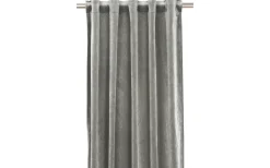 Enfärgade Gardiner<Svanefors Elise Gardin 135x320cm 2-pack Grå