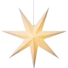 Elise Julstjärna 78cm Vit