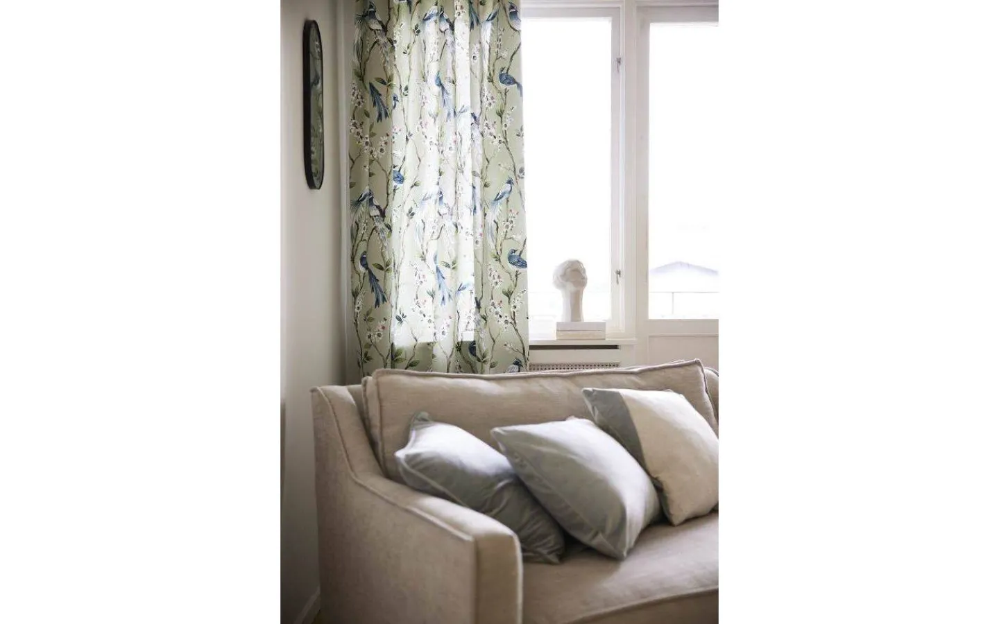 Kuddfodral<Svanefors Elise Kuddfodral Grå 45x45cm