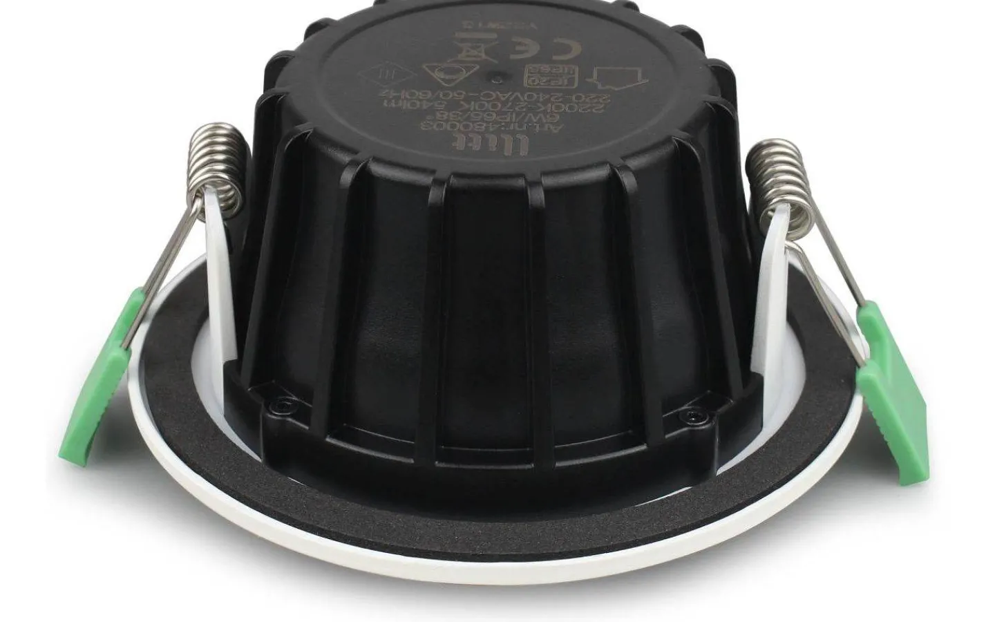 Llitt Ellen 230V Spotlight Dim to Warm 2200-2700K 6W Vit IP65* Infällda Spotlights Utomhus|230V Led Spotlights