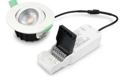 Llitt Ellen 230V Spotlight Dim to Warm 2200-2700K 6W Vit IP65* Infällda Spotlights Utomhus|230V Led Spotlights