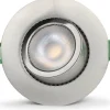 Infällda Spotlights Utomhus|230V Led Spotlights<Llitt Ellen 230V Spotlight Dim to Warm 2200-2700K 6W Borstad Stål IP65