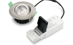 Infällda Spotlights Utomhus|230V Led Spotlights<Llitt Ellen 230V Spotlight Dim to Warm 2200-2700K 6W Borstad Stål IP65