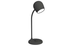Ellie LED-lampa/Högtalare/Qi Svart