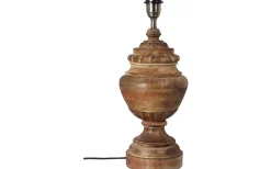 Lampfötter<Cottex Ello Lampfot 47cm Trä/Borstad Mässing