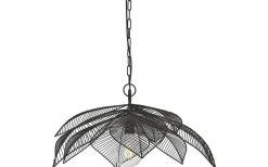 Elm Taklampa 70cm Svart