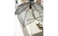 Elm Taklampa 70cm Svart