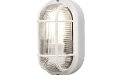 Elmas Vägglykta Vit IP44