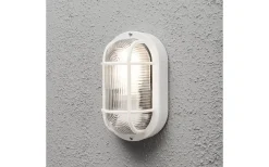 Elmas Vägglykta Vit IP44