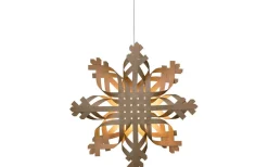 Visa Alla Julstjärnor|Julstjärnor Med Sladd<Konstsmide Elsa Flätad Julstjärna 50cm Brun