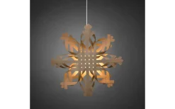 Visa Alla Julstjärnor|Julstjärnor Med Sladd<Konstsmide Elsa Flätad Julstjärna 50cm Brun