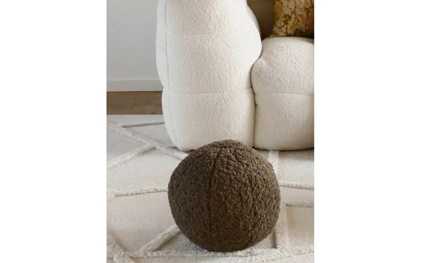 Svanefors Elsie Prydnadskudde Nougat 25cm* Fyllda Kuddar