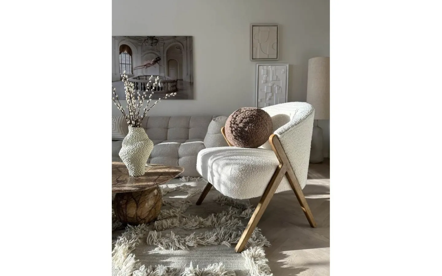 Svanefors Elsie Prydnadskudde Nougat 25cm* Fyllda Kuddar