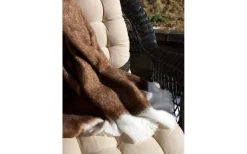 Elva Pläd Brun 130x170cm