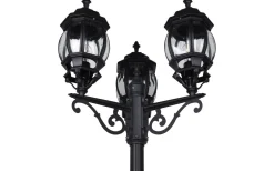 Trio Lighting Elvo Stolplykta 240cm E27 mattsvart IP44* Kompletta Stolplyktor